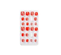 YIXANNX 1 ensemble de bandes d'ongles de rue couleur appuyez sur les ongles pour les orteils Style dessins animés d'enfants , PNT-16-05