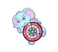 YIXANNX 1 Ensemble de cibles suspendues Jeu Parent-Enfant Accessoire interactif Planches de Jeu fléchettes pour l'école Maternelle Maternelle, N°2