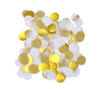 YIXANNX 10g ballon paillettes atmosphères confettis à usage unique vacances décoratifs copeaux de papier artisanat décoration rond Fragment, Couleur 1