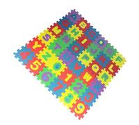 YIXANNX 36 pièces Tapis de Jeu Puzzle de Sol Assembler Facilement Accessoires ménagers Outil d'apprentissage Lettre numéro modèles Interlock Pad