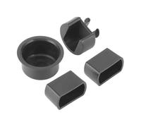 YIXANNX 4x Gagnez du temps et de l'argent Pivots de charnière hayon Kit d'insertion douille pour une réparation facile des portes Charnières pièces fixes en ABS