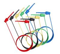 YIXANNX 5 pièces P1520 crochet de test électronique Clips de cavalier Mini câbles saisie accessoire d'atelier composant multimètre