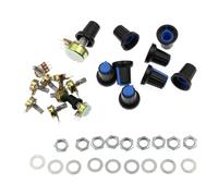 YIXANNX 9 pièces rotatif arbre moleté potentiomètre stable résistance légère vitesse réglable capteur de température de l'eau