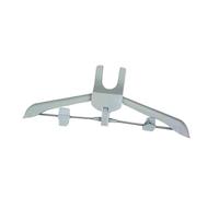 YIXANNX Accessoires pour cintre et machine à repasser : support pour défroisseur vapeur, pratique et facile à, conçu pour une utilisation quotidienne, Gris, Longueur 46.5 cm