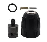 YIXANNX Adaptateur de perçage sans clé à changement et facile avec plage de serrage 8 à 10 mm pour répondre divers besoins perçage. Capacité serrage 0,8 10 mm. Peut accueillir