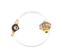 YIXANNX Adaptateur de poêle raccords de Valve équipement connecteur Plat Camping Accessoires Joint mutuel raccord pièces extérieures