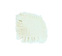 YIXANNX Bébé Photographie Accessoires Couverture Main Crochet couvertures Remplissage posant Stuffer Photo Coussin 4545 Fibre pour Nouveau-né, Beige, 45 * 45 cm