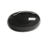 YIXANNX Boîte à mouchoirs en papier autoportante et créative, avec couvercle, pour un accès facile dans les salons et les restaurants, Double couche noire