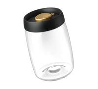 YIXANNX Boîte de Conservation Haut de Gamme pour Grains de,Clair,1800 ML | hermétique en verre avec couvercle. Système de mise sous vide innovant pour une fraîcheur et une saveur préservées plus