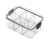 YIXANNX Boîte de conservation réutilisable, compartimentée, hermétique, idéale pour les céréales, les collations et en-cas. Facile à nettoyer et à compartimenter. Couvercle hermétique.