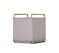 YIXANNX Boîte de rangement de bureau porte- carré brosse maquillage amovible seau ornements résistant à l'usure conteneur d'articles divers , Gris clair