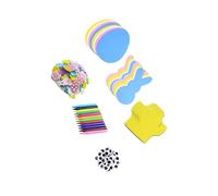 YIXANNX Bricolages de Pâques pour Enfants : Kit d'autocollants en Mousse créatifs pour la adeaux Amusants pour Les Petites Mains, bricolages de Pâques pour Enfants : Lapin, Poussin, œuf