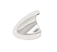 YIXANNX Câblage d'accessoires polis de Fil d'acier Inoxydable de Couverture d'aération Coquille palourde Marine pour l'équipement Sport Nautique Yacht Bateaux