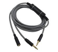 YIXANNX Câble audio Hi-Fi longue longueur pour casque, adaptateur audio pour connecter un ordinateur à une télévision, une voiture et des haut-parleurs. Câble adaptateur stéréo femelle-mâle.