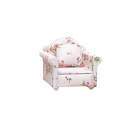 YIXANNX Canapé Simple Miniature avec Coussin - Et Fauteuil Portable Polyester Bon Cadeau Pratique À Transporter, Petite Fleur