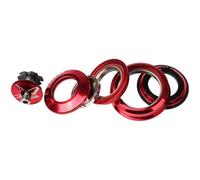 YIXANNX Casque de roulement de vélo Ensemble Bol VTT léger Casque rondelle sans Fil intégré Fourche à Tube Droit