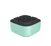 YIXANNX Cendrier sans fumée carré Rechargeable Antiflaming Timing désodorisant bureau cendrier dissolvant d'odeurs avec plaque de parfum