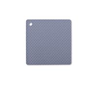 YIXANNX Chauffe Le Tapis de Table isolé Silicone Plat Pot Pad Carré Dessous De Verre Napperon Bureau Comptoir Protecteur Réutilisable Lavable, Gris