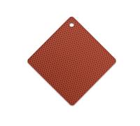YIXANNX Chauffe Le Tapis de Table isolé Silicone Plat Pot Pad Carré Dessous De Verre Napperon Bureau Comptoir Protecteur Réutilisable Lavable, Café