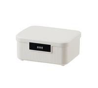 YIXANNX Coffre de Rangement verrouillable à intimité renforcée,Blanc | rangement étanche pour objets sensibles en toute sécurité.