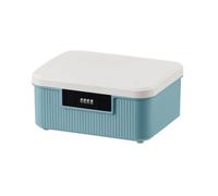 YIXANNX Coffre de Rangement verrouillable à intimité renforcée,Bleu | rangement étanche pour objets sensibles en toute sécurité.