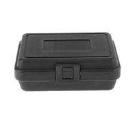 YIXANNX Coffret à Outils Robuste offrant des matériaux antichute et étanches pour Un Rangement sûr des Outils. Coffret de Rangement résistant pour aux Chocs et épais, Noir, 14.8 x 9.2 x 3.8 cm