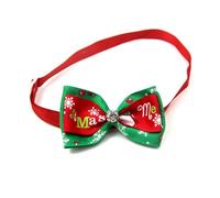 YIXANNX Colliers pour Animaux de Compagnie Cravate pour Chien Multicolore Assortiment de Petites Cravates pour Chien Adorables décorations Noël Vacances tressées à la Mode, VN088-8