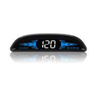 YIXANNX Compteur de vitesse de voiture GPS numérique embarqué affichage tête haute Auto HUD détection lumière universelle mise à niveau accessoire jauge vitesse