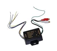 YIXANNX Convertisseur de sortie audio pour haut-parleurs de voiture utilisant un convertisseur niveau élevé pour un son optimal. Adaptateur transformateur performant. Composants électroniques haute