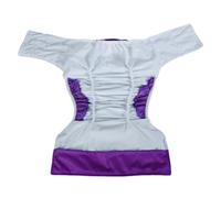 YIXANNX Couche-culotte lavable pour adulte, absorbante et respirante, conçue pour le confort des personnes à mobilité réduite. Élastiques réutilisables, Violet