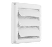 YIXANNX Couvercle de Ventilation de sécheur d'air, 3 Volets, Grille, conduits, obturateur, pièce Rechange, Ventilation pour Maison, Usine, Restaurant, 4 Pouces