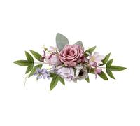 YIXANNX Décoration d'allée de mariage, chaises d'église, bancs, fleurs : un décor luxueux et vibrant pour créer de magnifiques paysages cérémonie. Décorations légères pour la maison, Style D