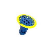 YIXANNX Déodorant Siphon de sol TPR 4 déversoirs Drainage douche Drain attrape-cheveux accessoires de salle bain salle bain d'eau lavabo, Bleu