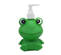 YIXANNX Distributeur de savon amusant, flacon pompe vide et rechargeable, cadeau panda pour la salle de bain des enfants, Grenouille
