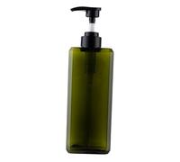 YIXANNX Distributeur de savon liquide en céramique élégant avec pompe et flacon rechargeable. Accessoires de salle bain pour douche. Distributeur savon liquide en, 800 ml vert