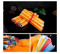 YIXANNX Drapeaux de prière exquis pour des sanctuaires de méditation apaisants, 27x25cm 10 pièces