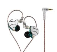 YIXANNX Écouteurs de téléphone Portable Filaire 3.5mm HiFi Suppression de Bruit écouteurs Jeu Long Cordon placage Basse Musique Sport Casque, Argent Régulier