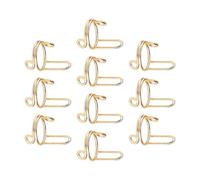YIXANNX Ensemble de 10 anneaux d'ongles tendance, inaltérables et à usage quotidien, pour les femmes en quête d'une expérience nail art unique. Convient Pour aux ongles en acrylique, or