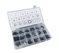 YIXANNX Ensemble de 225 joints toriques résistants en caoutchouc avec boîte de rangement pour une utilisation facile.