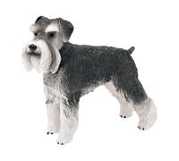 YIXANNX Ensemble de Jeu de Figurines Miniatures d'animaux réalistes, Jouets Collection, décoration pour aux détails exceptionnels pour Enfants, Figurine Chien et Chiot réaliste pour décorer Un