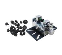 YIXANNX Ensemble de perforatrices pour le bricolage, outils de menuiserie, perforatrice bijoux réglable pour un perçage précision, fabrication bijoux, perçage en alliage d'aluminium