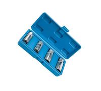 YIXANNX Ensemble d'extracteurs de vis en acier allié résistant Pour aux chocs pour extraire les écrous et les boulons Ensemble d'extracteur d'écrous de boulons Retrait goujon vis cassé 8 mm