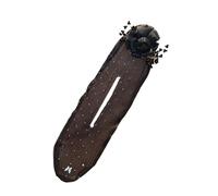 YIXANNX Ensemble d'outils pour tête de chignon en maille, cravate et épingle à cheveux en gaze, à la mode, pas facile porter et déchirer, pour façonner le chignon, Noir
