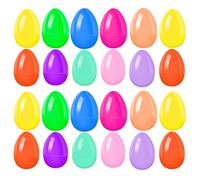 YIXANNX Ensemble d'œufs de pâques remplissables, 24 pièces, pour Le Divertissement des Enfants, Peut certainement répondre pour aux Besoins des Enfants Lors de diverses pâques