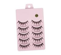 YIXANNX Faux cils noirs pour occasions spéciales, parfaits pour un look audacieux lors d'événements, de costumes et de réunions élégantes. Cadeaux décoration faits main.