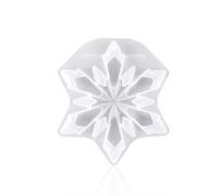 YIXANNX Flocon de Neige moules Pendentif Bricolage Artisanat Arbre à la Main Moule Nouvel an noël Vacances Lisse résine Moule Non déformé Fabrication, Type 5