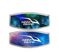 YIXANNX Garder LA PLONGÉE 2MM pour Masque de plongée Chic Grande flexibilité Résistance à l'usure Protecteur de tête Jonction Ferme Équipement plongée en apnée pour Adultes, Partie 1