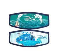 YIXANNX Garder LA PLONGÉE 2MM pour Masque de plongée Chic Grande flexibilité Résistance à l'usure Protecteur de tête Jonction Ferme Équipement plongée en apnée pour Adultes, Partie 2