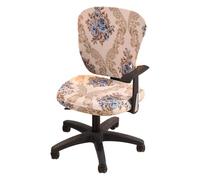 YIXANNX Housses de chaise douces et confortables pour une expérience d'assise confortable, large application, housse de chaise bureau extensible, facile à nettoyer, impression américaine