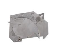 YIXANNX Jauge de soudure en acier inoxydable remplacement gradué réutilisable règle d'inspection de mesure largeur soudure précise